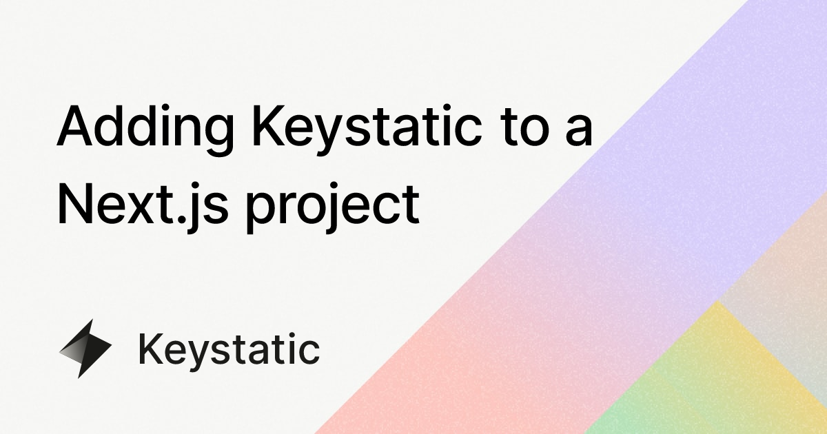next js create static page